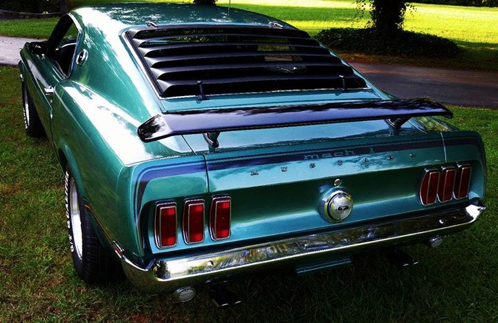 Used 1969 Ford Mustang - MACH 1- TRUE M-CODE SILVER JADE CLASSIC- | Mundelein, IL