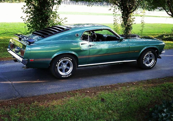 Used 1969 Ford Mustang - MACH 1- TRUE M-CODE SILVER JADE CLASSIC- | Mundelein, IL