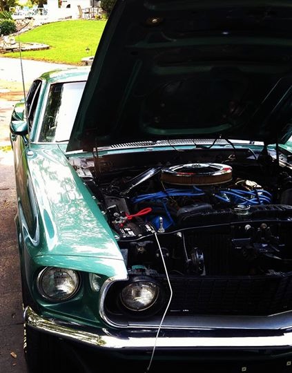 Used 1969 Ford Mustang - MACH 1- TRUE M-CODE SILVER JADE CLASSIC- | Mundelein, IL