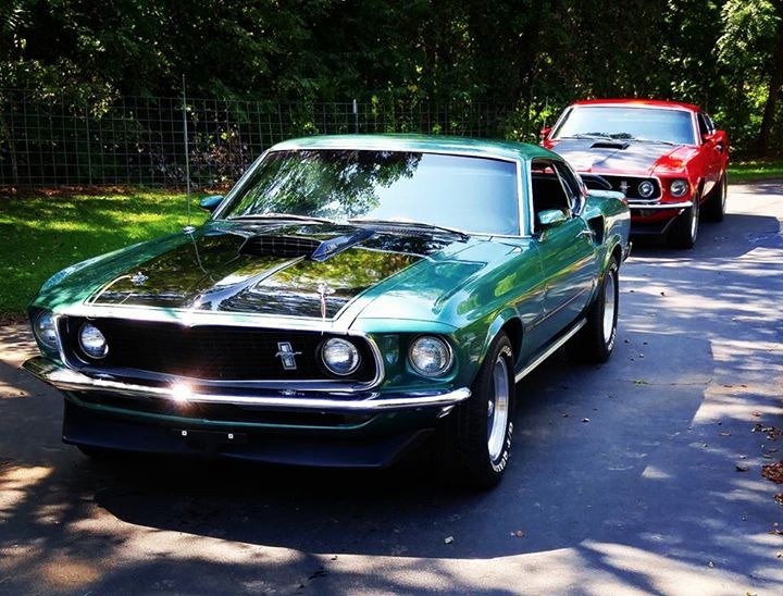 Used 1969 Ford Mustang - MACH 1- TRUE M-CODE SILVER JADE CLASSIC- | Mundelein, IL