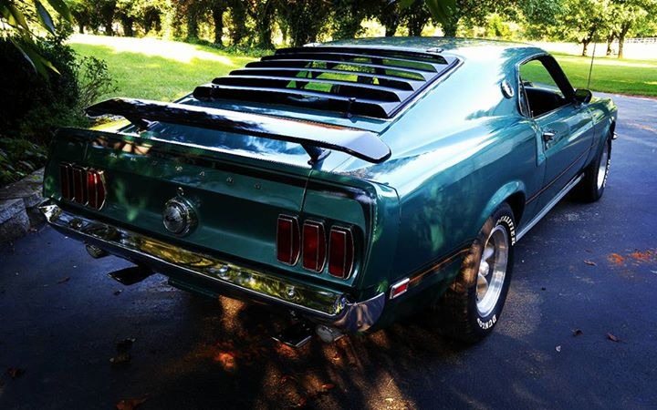 Used 1969 Ford Mustang - MACH 1- TRUE M-CODE SILVER JADE CLASSIC- | Mundelein, IL