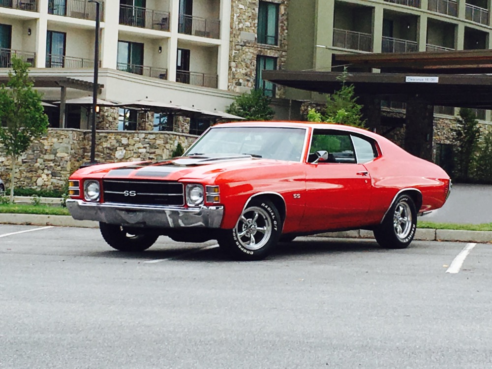 Used 1971 Chevrolet Chevelle -SS Trim NICE RED PAINT-GREAT RELIABLE MUSCLE CAR- SEE VIDEO | Mundelein, IL