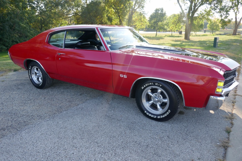 Used 1971 Chevrolet Chevelle -SS Trim NICE RED PAINT-GREAT RELIABLE MUSCLE CAR- SEE VIDEO | Mundelein, IL