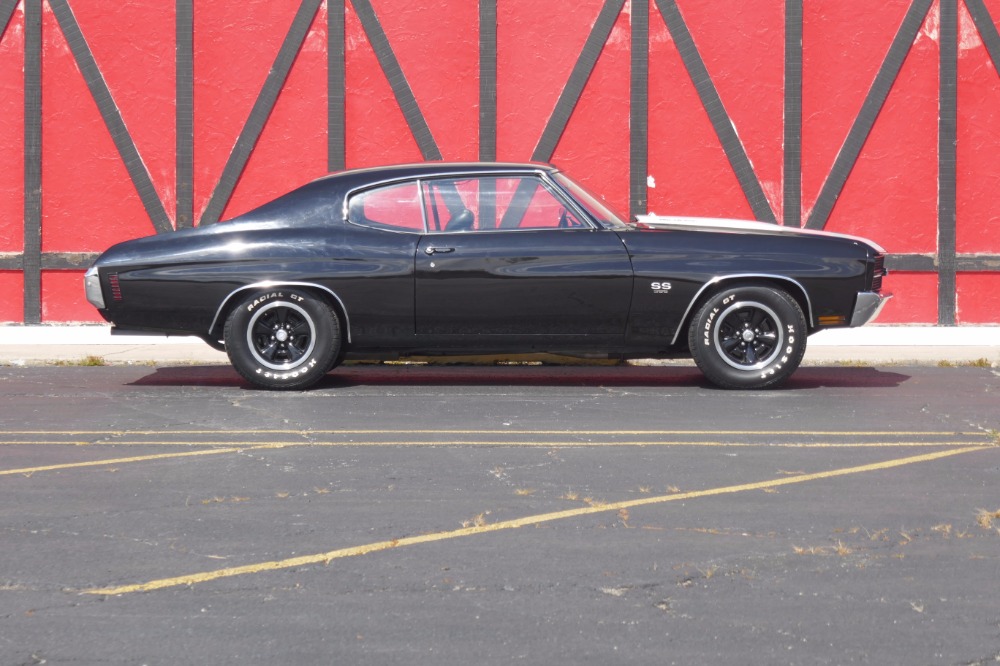 Used 1970 Chevrolet Chevelle -SS396-TUXEDO BLACK WITH 4 SPEED-SEE VIDEO | Mundelein, IL