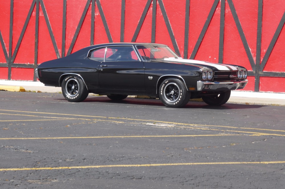 Used 1970 Chevrolet Chevelle -SS396-TUXEDO BLACK WITH 4 SPEED-SEE VIDEO | Mundelein, IL