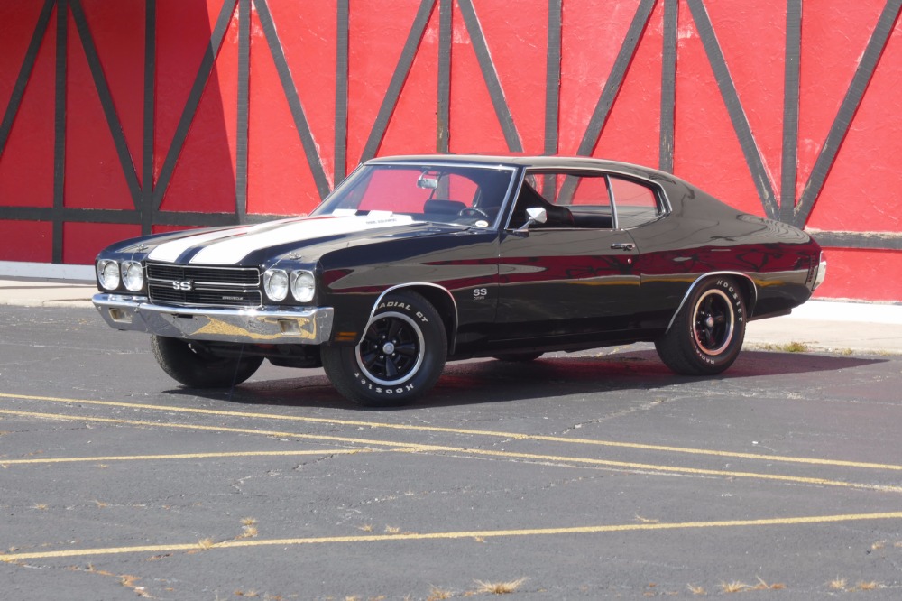 Used 1970 Chevrolet Chevelle -SS396-TUXEDO BLACK WITH 4 SPEED-SEE VIDEO | Mundelein, IL
