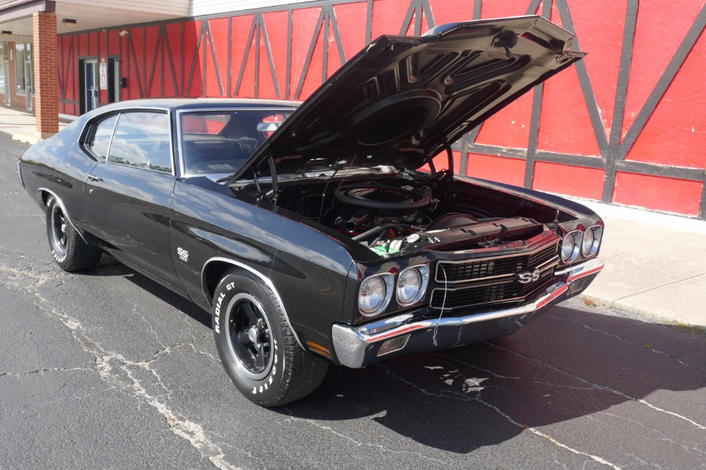 Used 1970 Chevrolet Chevelle -SS396-TUXEDO BLACK WITH 4 SPEED-SEE VIDEO | Mundelein, IL