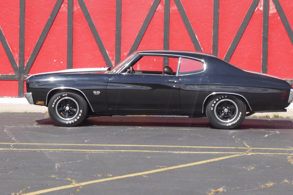 Used 1970 Chevrolet Chevelle -SS396-TUXEDO BLACK WITH 4 SPEED-SEE VIDEO | Mundelein, IL