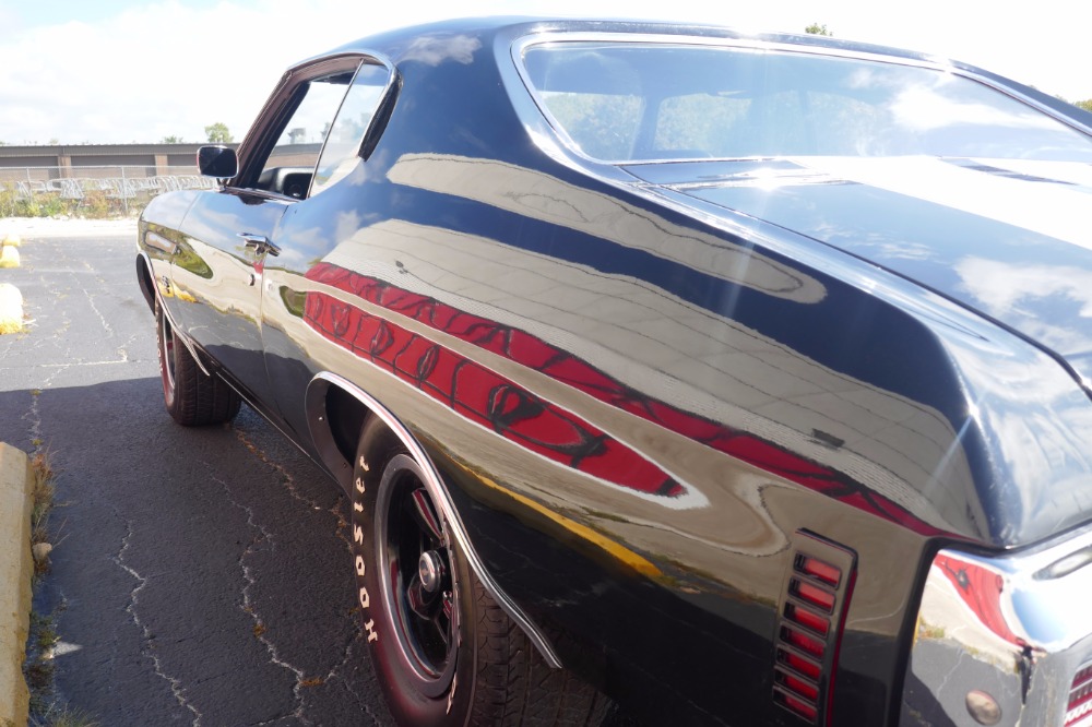 Used 1970 Chevrolet Chevelle -SS396-TUXEDO BLACK WITH 4 SPEED-SEE VIDEO | Mundelein, IL