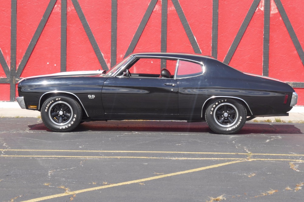 Used 1970 Chevrolet Chevelle -SS396-TUXEDO BLACK WITH 4 SPEED-SEE VIDEO | Mundelein, IL