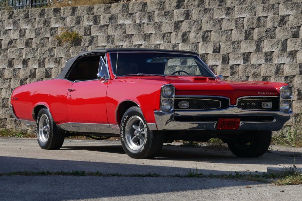 Used 1967 Pontiac GTO -Tribute with 428/New Paint-Straight Convertible Body-Summer fun-SEE VIDEO | Mundelein, IL