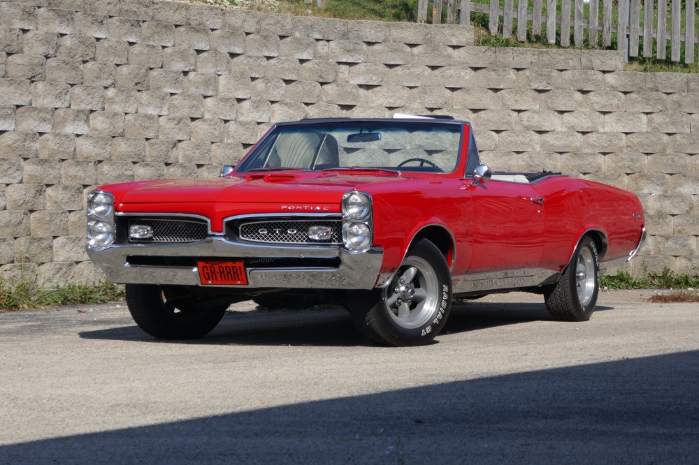 Used 1967 Pontiac GTO -Tribute with 428/New Paint-Straight Convertible Body-Summer fun-SEE VIDEO | Mundelein, IL