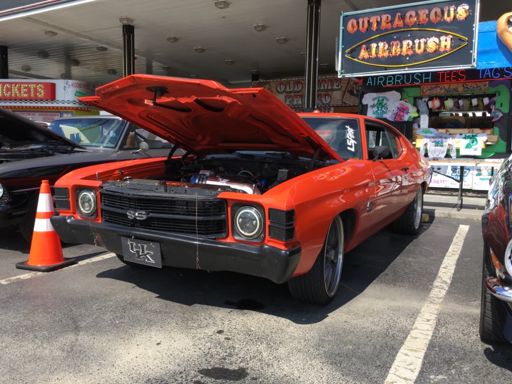 Used 1971 Chevrolet Chevelle -PRO TOURING WITH LS1-SICK AND TWISTED-HUGGER ORANGE-FREE DELIVERY- | Mundelein, IL