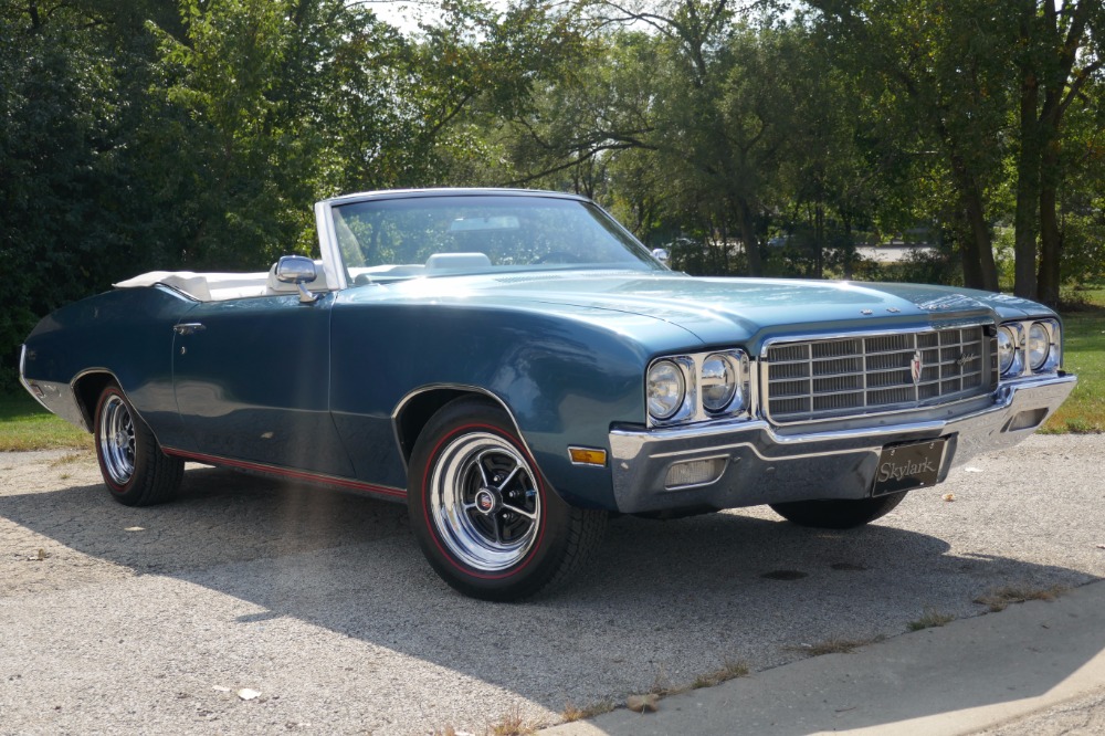 Used 1970 Buick Skylark -BEAUTIFUL & METICULOUSLY MAINTAINED-DIPLOMAT BLUE CONVERTIBLE -SEE VIDEO | Mundelein, IL