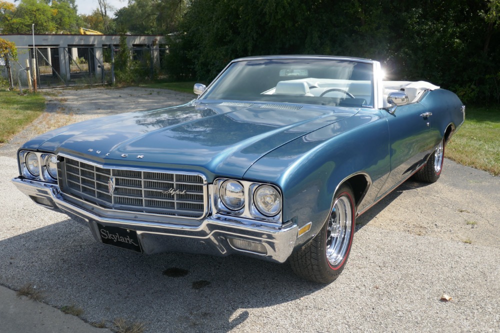Used 1970 Buick Skylark -BEAUTIFUL & METICULOUSLY MAINTAINED-DIPLOMAT BLUE CONVERTIBLE -SEE VIDEO | Mundelein, IL