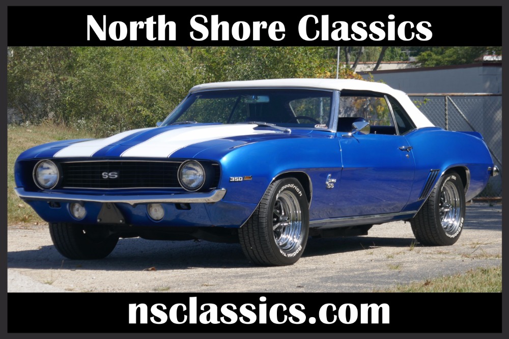 Used 1969 Chevrolet Camaro -PRICE DROP-SS- CONVERTIBLE- 350/ AUTOMATIC OVERDRIVE 700R4-SEE VIDEO | Mundelein, IL