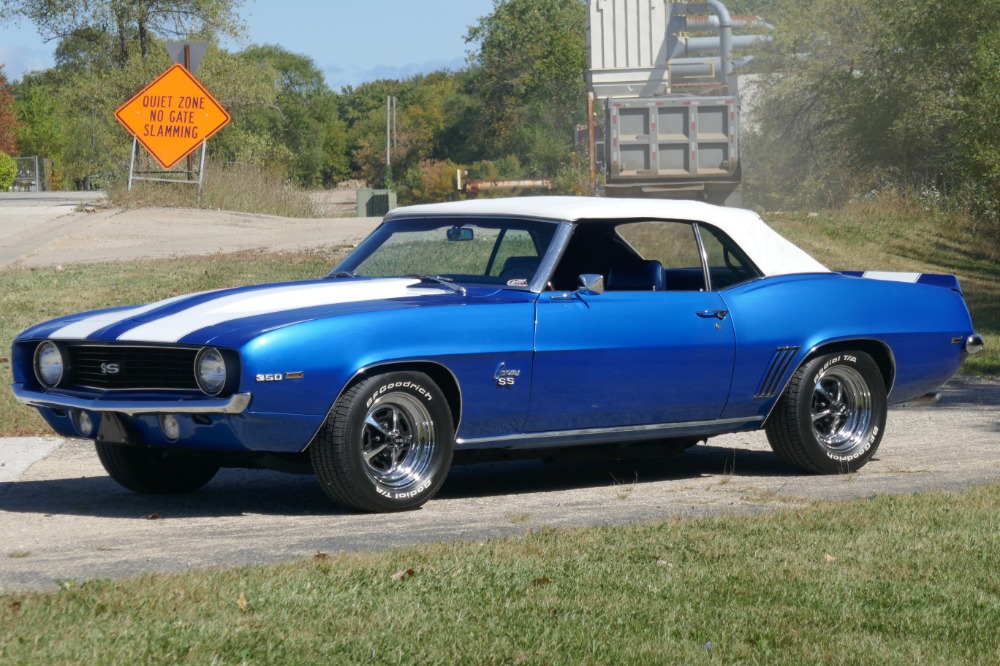 Used 1969 Chevrolet Camaro -PRICE DROP-SS- CONVERTIBLE- 350/ AUTOMATIC OVERDRIVE 700R4-SEE VIDEO | Mundelein, IL