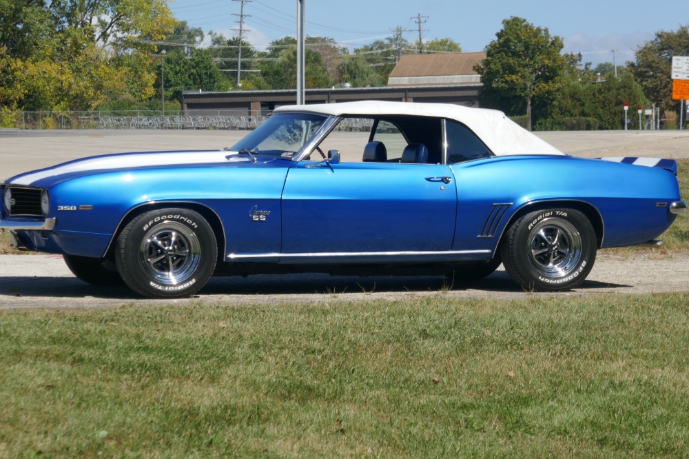 Used 1969 Chevrolet Camaro -PRICE DROP-SS- CONVERTIBLE- 350/ AUTOMATIC OVERDRIVE 700R4-SEE VIDEO | Mundelein, IL