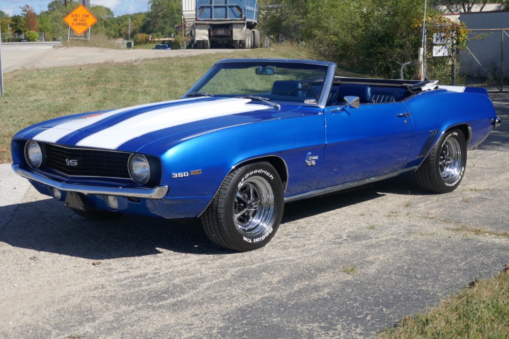 Used 1969 Chevrolet Camaro -PRICE DROP-SS- CONVERTIBLE- 350/ AUTOMATIC OVERDRIVE 700R4-SEE VIDEO | Mundelein, IL