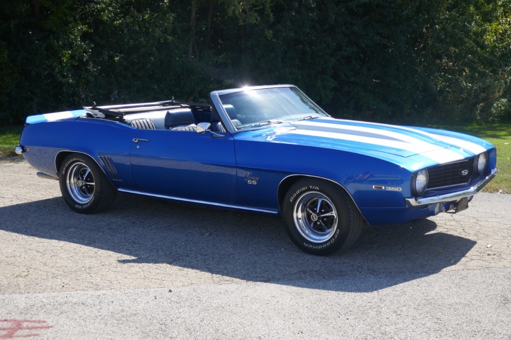 Used 1969 Chevrolet Camaro -PRICE DROP-SS- CONVERTIBLE- 350/ AUTOMATIC OVERDRIVE 700R4-SEE VIDEO | Mundelein, IL