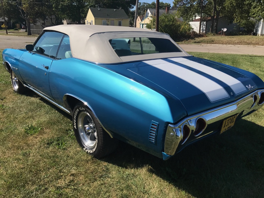 Used 1972 Chevrolet Chevelle -SUMMER FUN CONVERTIBLE-NEWER PAINT-GREAT COLOR COMBO-ENJOY- | Mundelein, IL