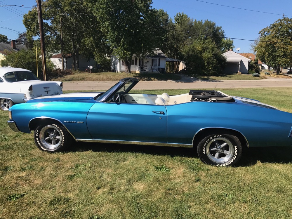 Used 1972 Chevrolet Chevelle -SUMMER FUN CONVERTIBLE-NEWER PAINT-GREAT COLOR COMBO-ENJOY- | Mundelein, IL