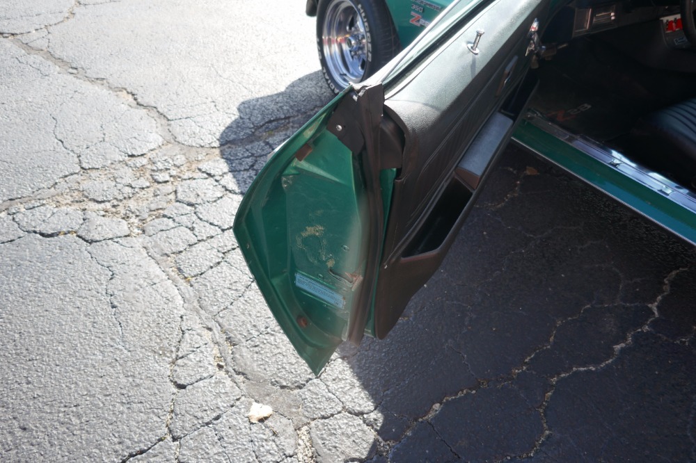 Used 1972 Chevrolet Camaro -SPLIT BUMPER - 454 -RALLEY GREEN - SOLID MUSCLE CAR- SEE VIDEO | Mundelein, IL