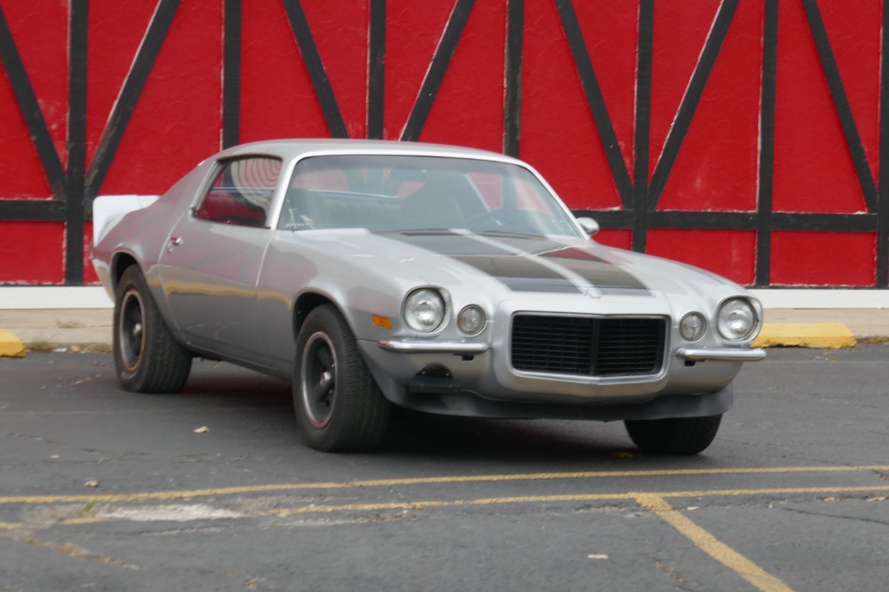 Used 1971 Chevrolet Camaro -REAL RS SPLIT BUMPER-CORTEZ SILVER PAINT JOB WITH 4 SPEED- SEE VIDEO | Mundelein, IL