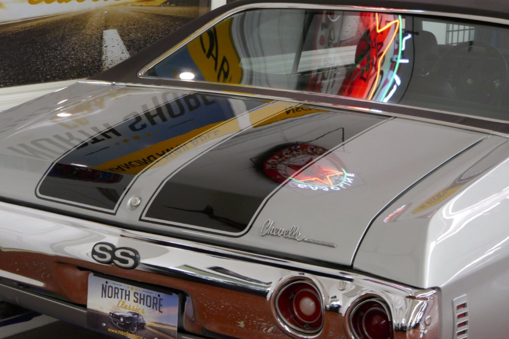 Used 1971 Chevrolet Chevelle -SS-CORTEZ SILVER-NUMBERS MATCHING-BIG BLOCK-4 SPD with AC- | Mundelein, IL