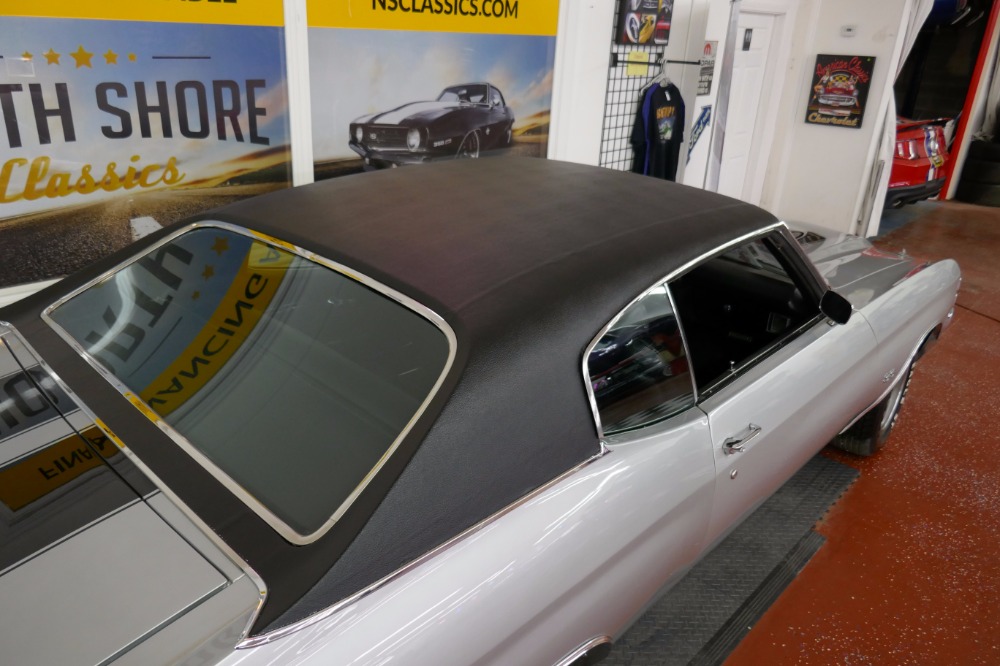 Used 1971 Chevrolet Chevelle -SS-CORTEZ SILVER-NUMBERS MATCHING-BIG BLOCK-4 SPD with AC- | Mundelein, IL