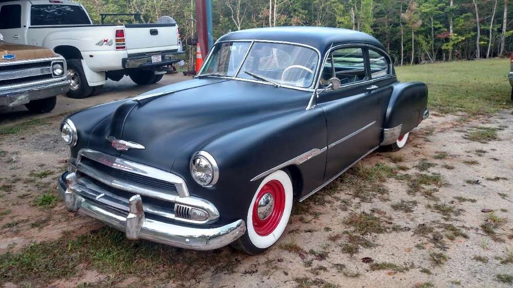 Used 1951 Chevrolet Hot Rod / Street Rod -FASTBACK COUPE -235 6 CYLINDER ENGINE-HOT ROD SATIN BLACK FINISH | Mundelein, IL