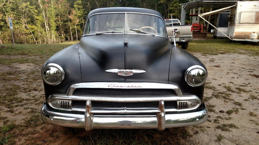 Used 1951 Chevrolet Hot Rod / Street Rod -FASTBACK COUPE -235 6 CYLINDER ENGINE-HOT ROD SATIN BLACK FINISH | Mundelein, IL