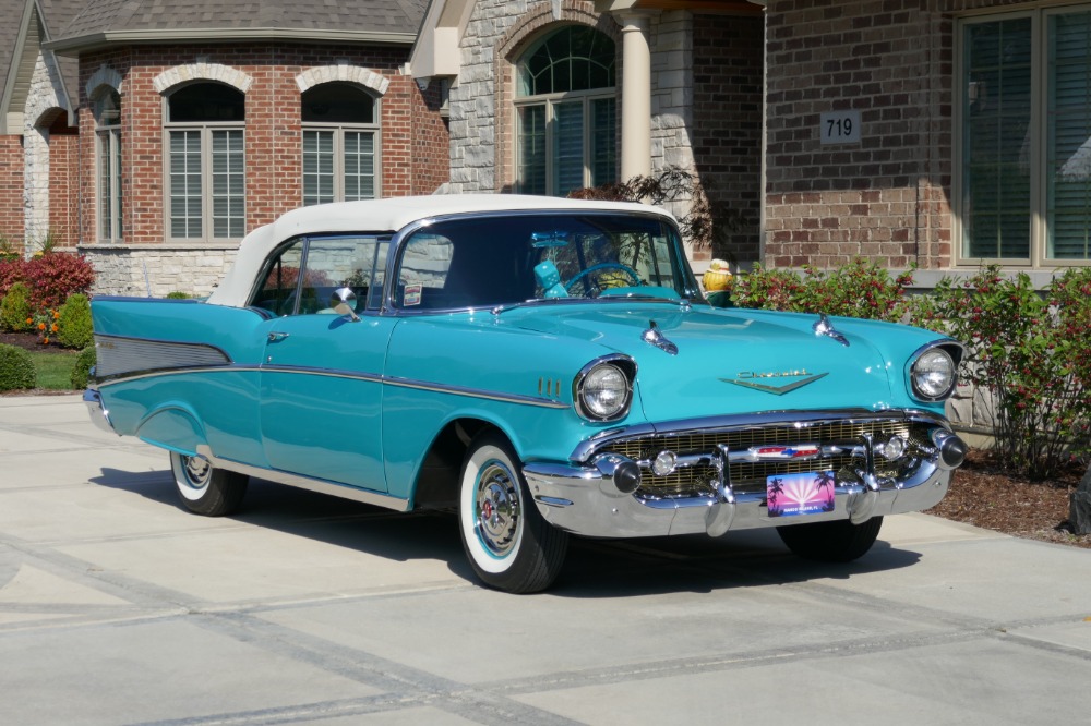 Used 1957 Chevrolet Bel Air -BEST IN THE COUNTRY-ORIGINAL HIGH END RESTORATION- SEE VIDEO | Mundelein, IL