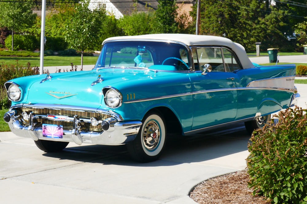Used 1957 Chevrolet Bel Air -BEST IN THE COUNTRY-ORIGINAL HIGH END RESTORATION- SEE VIDEO | Mundelein, IL