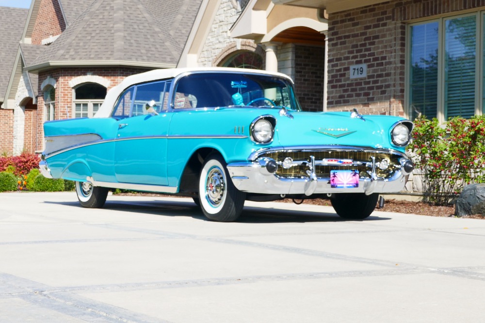 Used 1957 Chevrolet Bel Air -BEST IN THE COUNTRY-ORIGINAL HIGH END RESTORATION- SEE VIDEO | Mundelein, IL