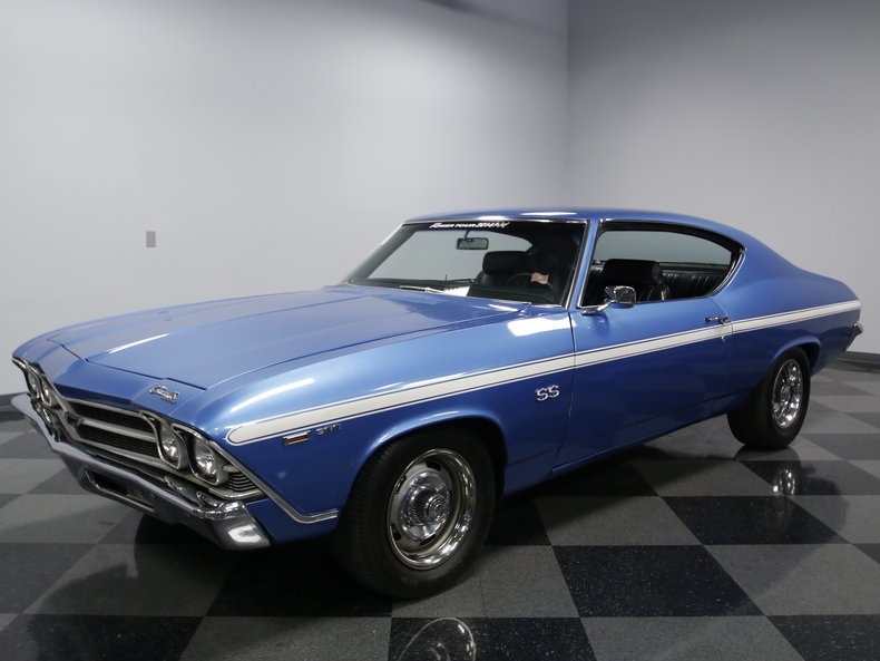 Used 1969 Chevrolet Chevelle -BUILT SS396/402CI BB V8 LS3/ AUTOMATIC -MARINA BLUE-SOUTHERN CAR- | Mundelein, IL