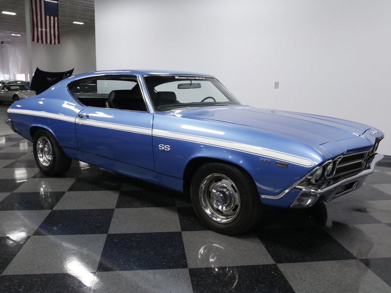 Used 1969 Chevrolet Chevelle -BUILT SS396/402CI BB V8 LS3/ AUTOMATIC -MARINA BLUE-SOUTHERN CAR- | Mundelein, IL