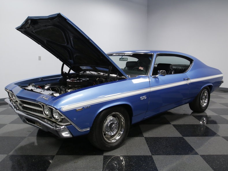 Used 1969 Chevrolet Chevelle -BUILT SS396/402CI BB V8 LS3/ AUTOMATIC -MARINA BLUE-SOUTHERN CAR- | Mundelein, IL