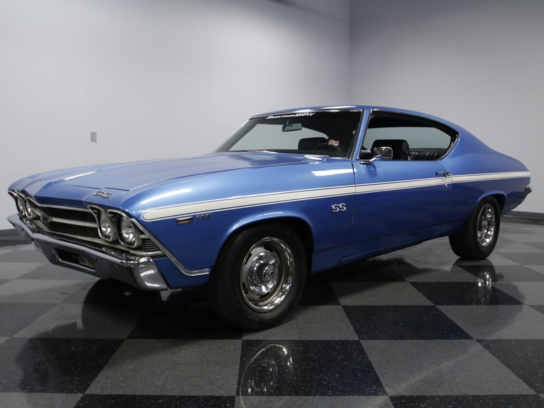 Used 1969 Chevrolet Chevelle -BUILT SS396/402CI BB V8 LS3/ AUTOMATIC -MARINA BLUE-SOUTHERN CAR- | Mundelein, IL