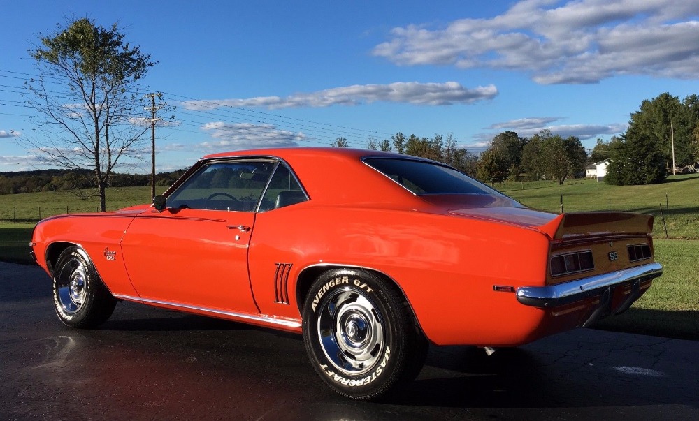 1969 Chevrolet Camaro X11 Real Supersport New Hugger Orange Paint