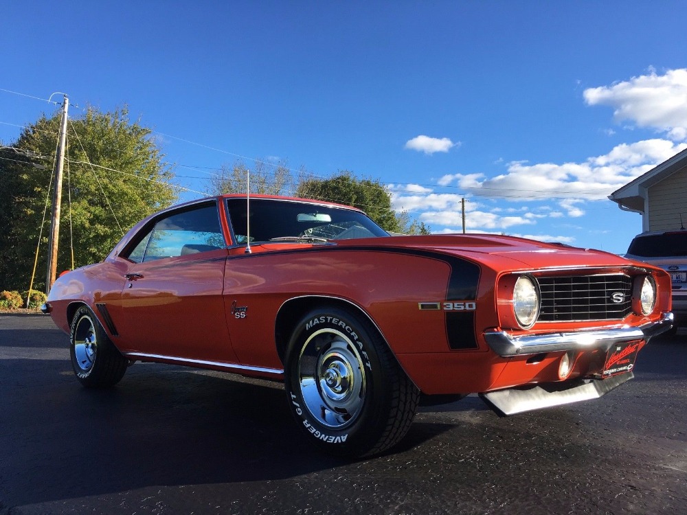 Used 1969 Chevrolet Camaro -X11 REAL SUPERSPORT-NEW HUGGER ORANGE PAINT-SOUTHERN CAR-REAL SS350- | Mundelein, IL
