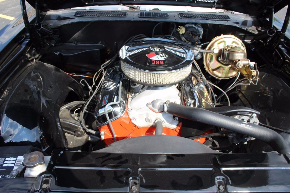 Used 1968 Chevrolet Chevelle -REAL SS396 WITH 4 SPEED AND 138 VIN- JET BLACK READY TO RUMBLE- | Mundelein, IL
