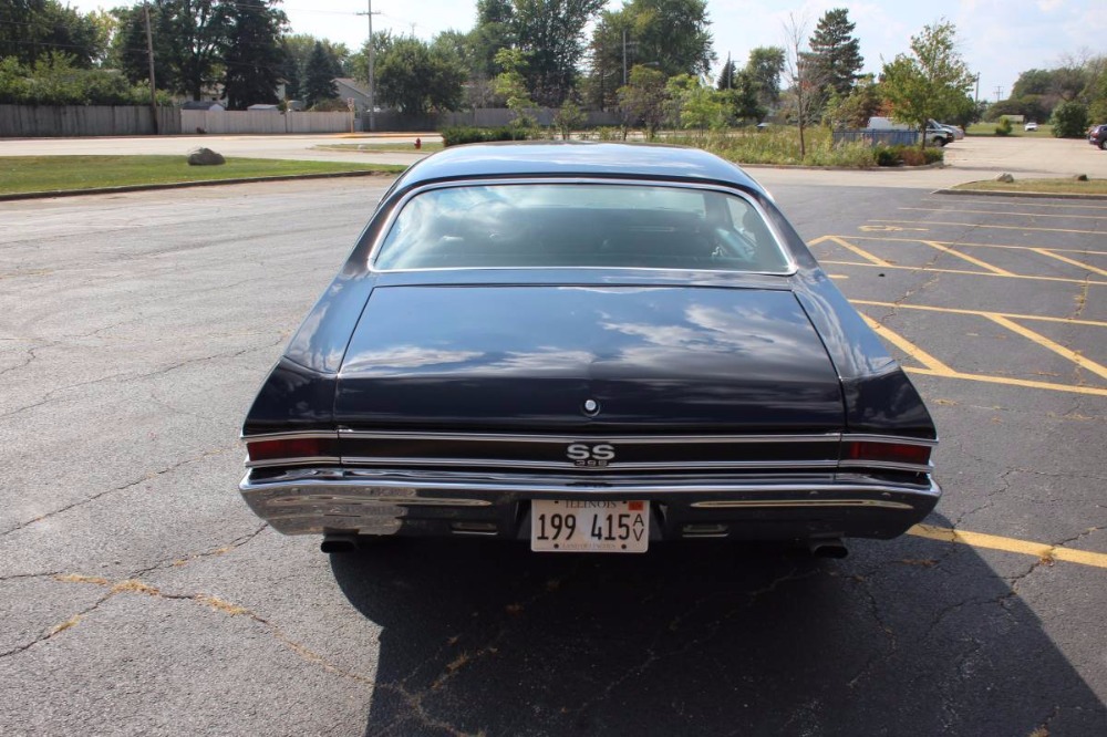 Used 1968 Chevrolet Chevelle -REAL SS396 WITH 4 SPEED AND 138 VIN- JET BLACK READY TO RUMBLE- | Mundelein, IL