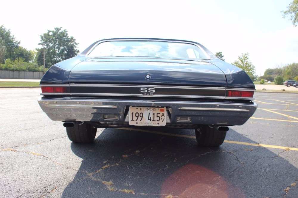 Used 1968 Chevrolet Chevelle -REAL SS396 WITH 4 SPEED AND 138 VIN- JET BLACK READY TO RUMBLE- | Mundelein, IL