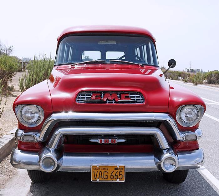 Used 1956 GMC Suburban -DELUXE 100 SERIES-CALIFORNIA CLASSIC-WITH LOW MILES-RESTORED CONDITION- | Mundelein, IL