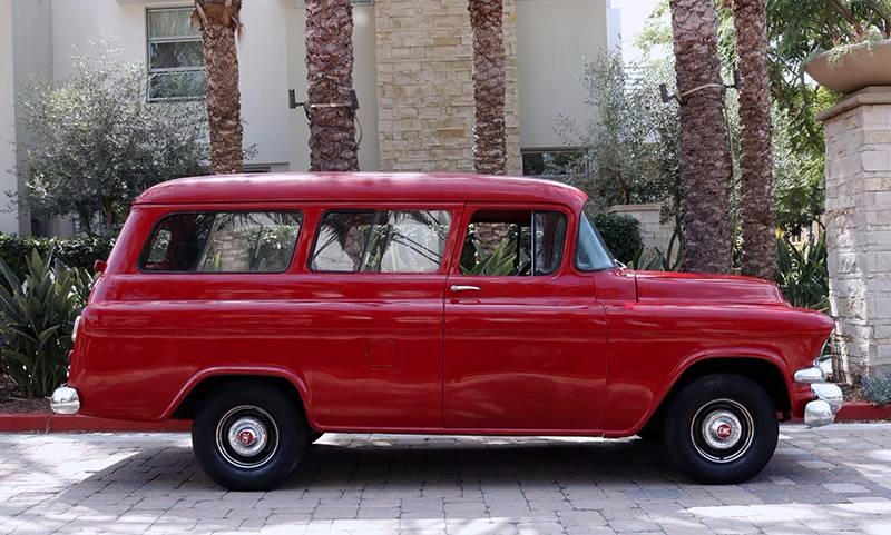 Used 1956 GMC Suburban -DELUXE 100 SERIES-CALIFORNIA CLASSIC-WITH LOW MILES-RESTORED CONDITION- | Mundelein, IL