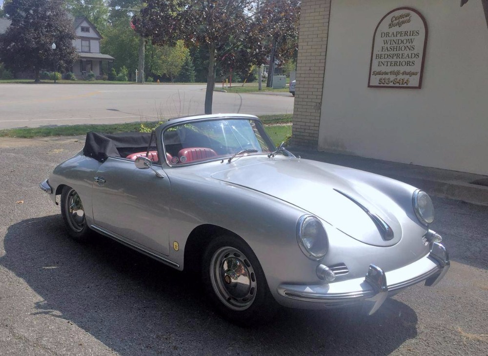 Used 1960 Porsche 356B -1600 SUPER CABRIOLET -RARE CONVERTIBLE - | Mundelein, IL