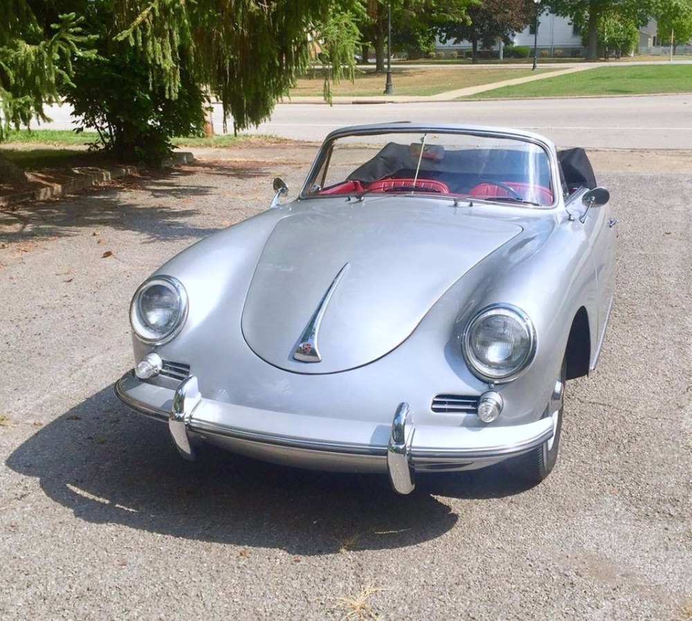 Used 1960 Porsche 356B -1600 SUPER CABRIOLET -RARE CONVERTIBLE - | Mundelein, IL