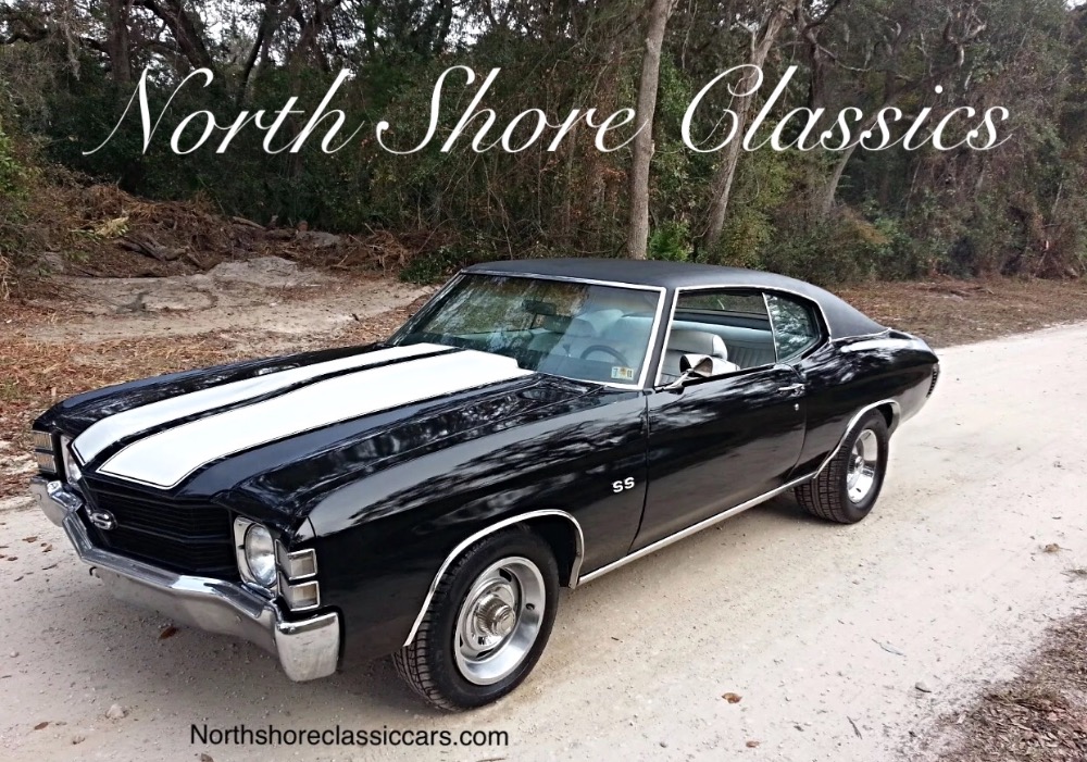 Used 1971 Chevrolet Chevelle -TUXEDO BLACK-VERY CLEAN WITH LOW MILES- | Mundelein, IL