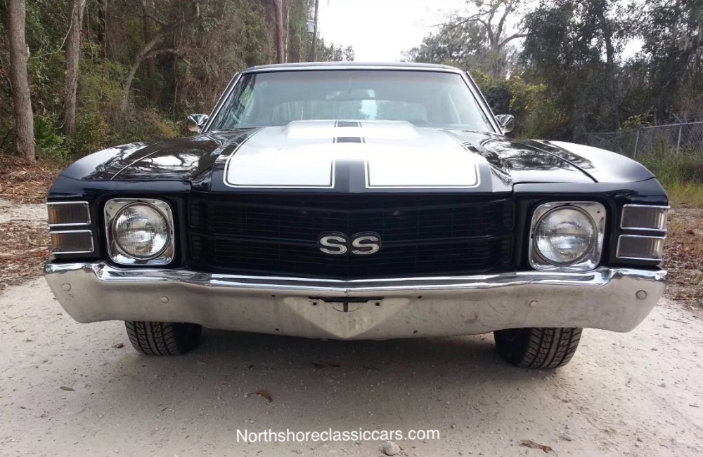 Used 1971 Chevrolet Chevelle -TUXEDO BLACK-VERY CLEAN WITH LOW MILES- | Mundelein, IL